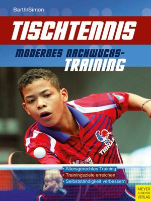 cover image of Tischtennis--Modernes Nachwuchstraining
